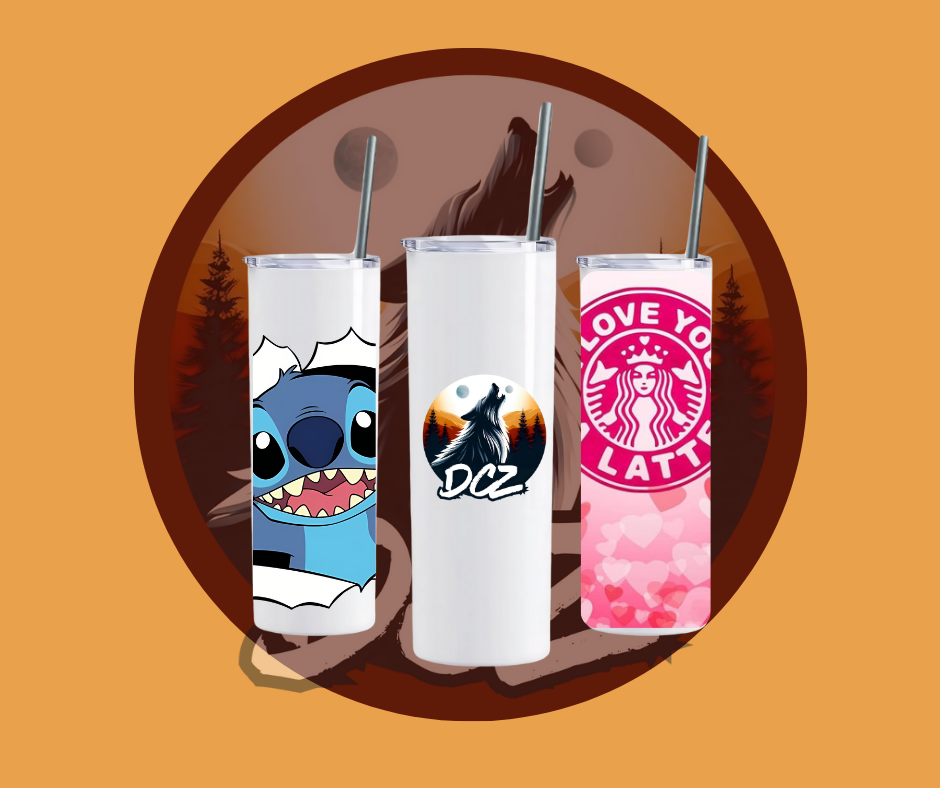 Customisable Tumbler - Personalised Drinkware for Gifts, Events & Brands – DCZ Prints