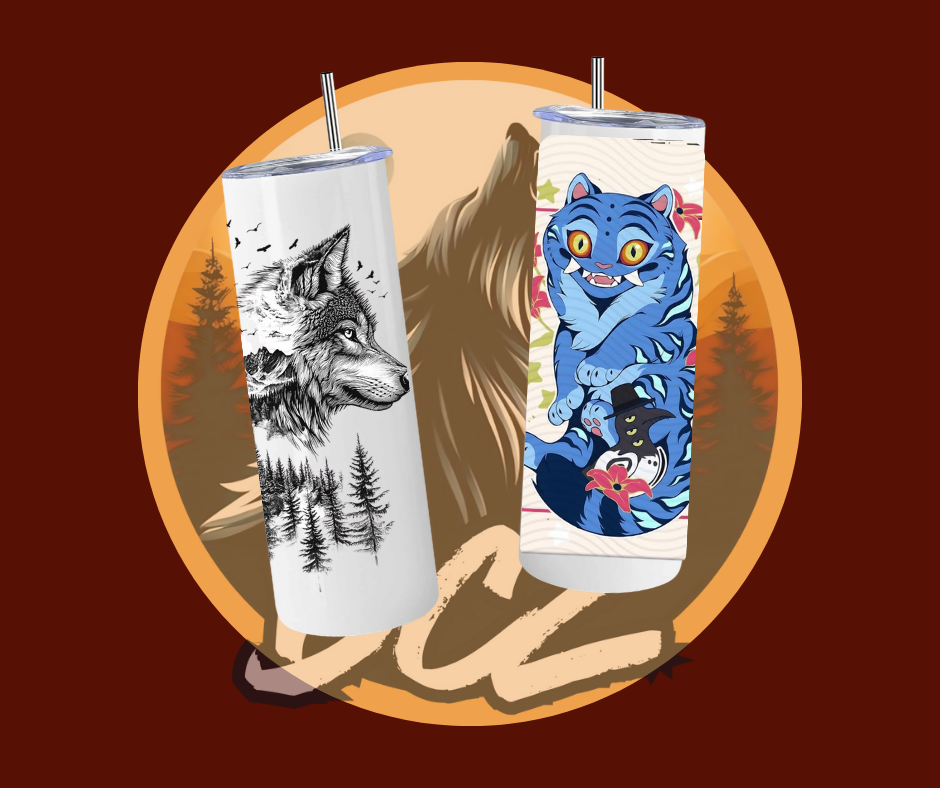 Customisable Tumbler - Personalised Drinkware for Gifts, Events & Brands – DCZ Prints