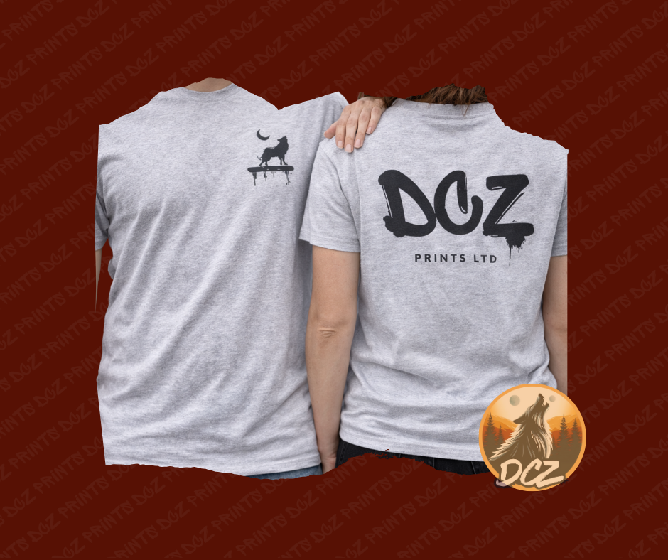 Customised T-shirts made by you-Printed by DCZ.