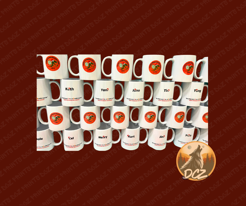 Customisable Mug - Personalised Coffee Cup for Gifts, Events & Brands – DCZ Prints