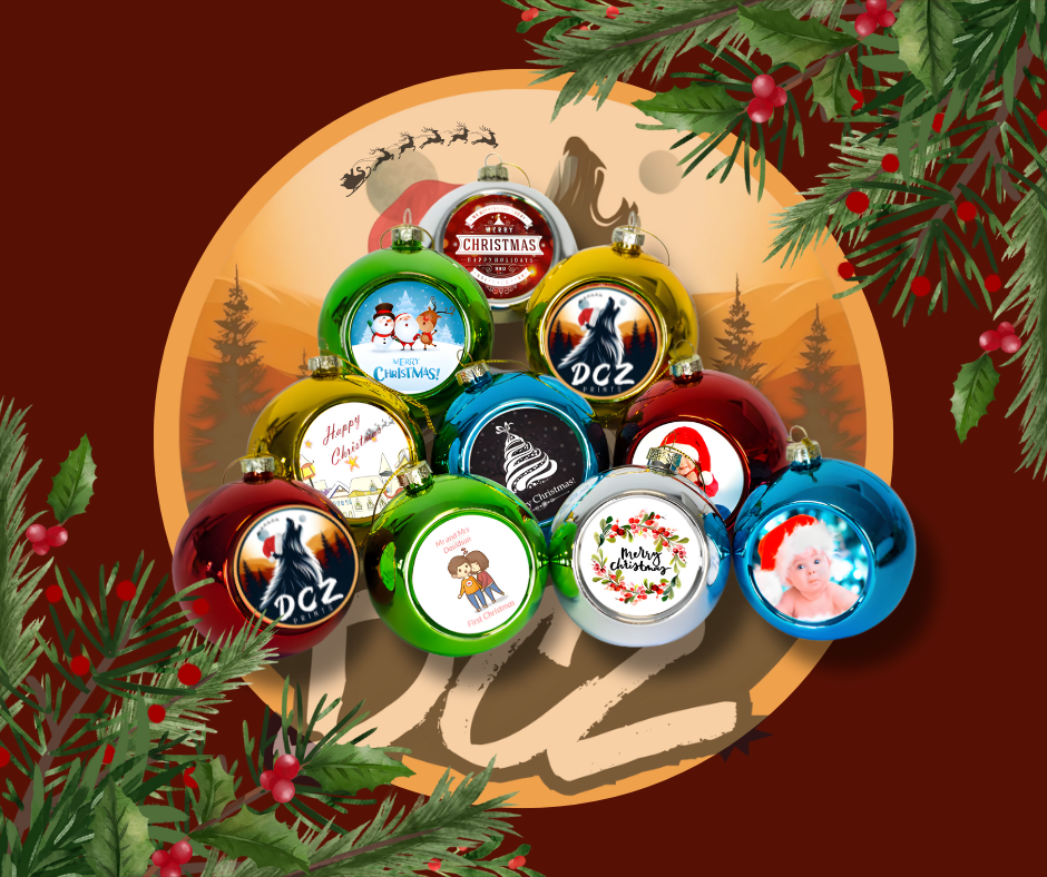 Add a Personal Touch to Your Tree |Custom Baubles for Family & Friends