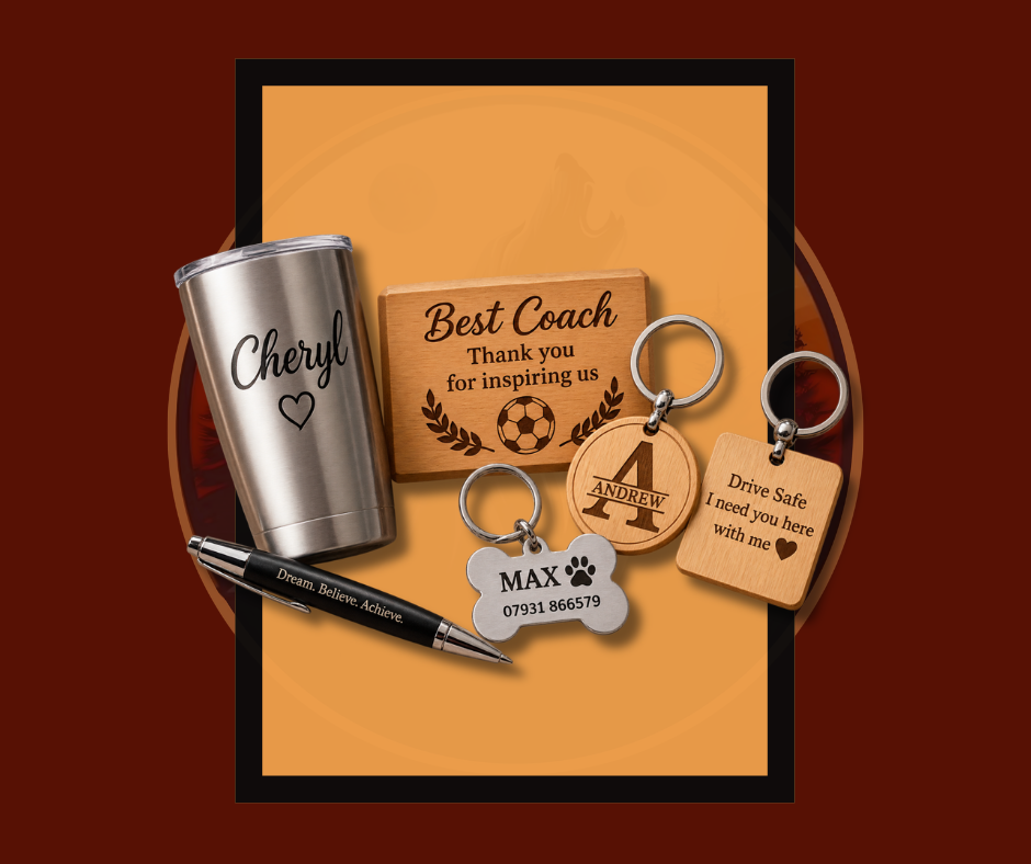 Custom engraving sample