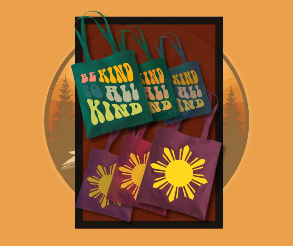 Custom tote bag sample